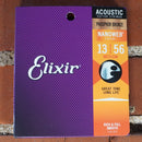 Elixir Acoustic Phosphor Bronze Nanoweb Medium 13-56