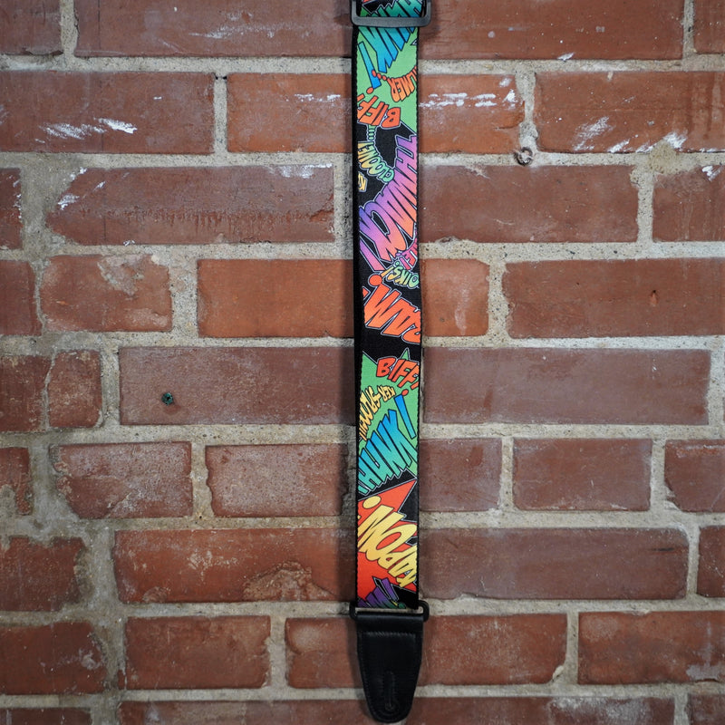 Levy's Guitar Strap Print Series POW BAM