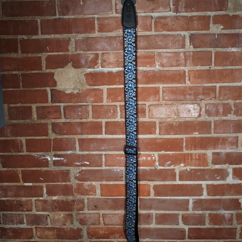 Levy's Strap Asian Jacquard Weave Guitar Strap Navy