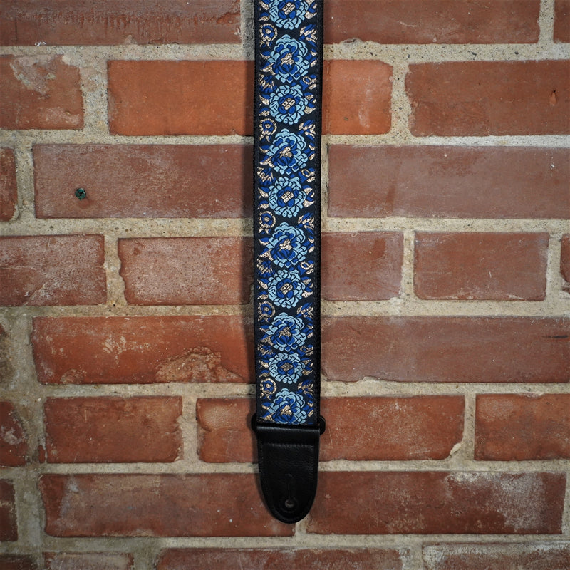 Levy's Strap Asian Jacquard Weave Guitar Strap Navy