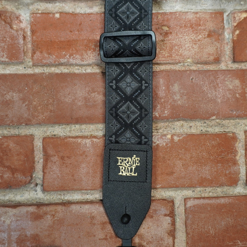 Ernie Ball Regal Black Jacquard Guitar Strap