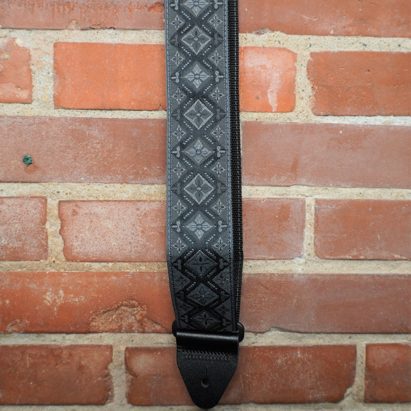 Ernie Ball Regal Black Jacquard Guitar Strap
