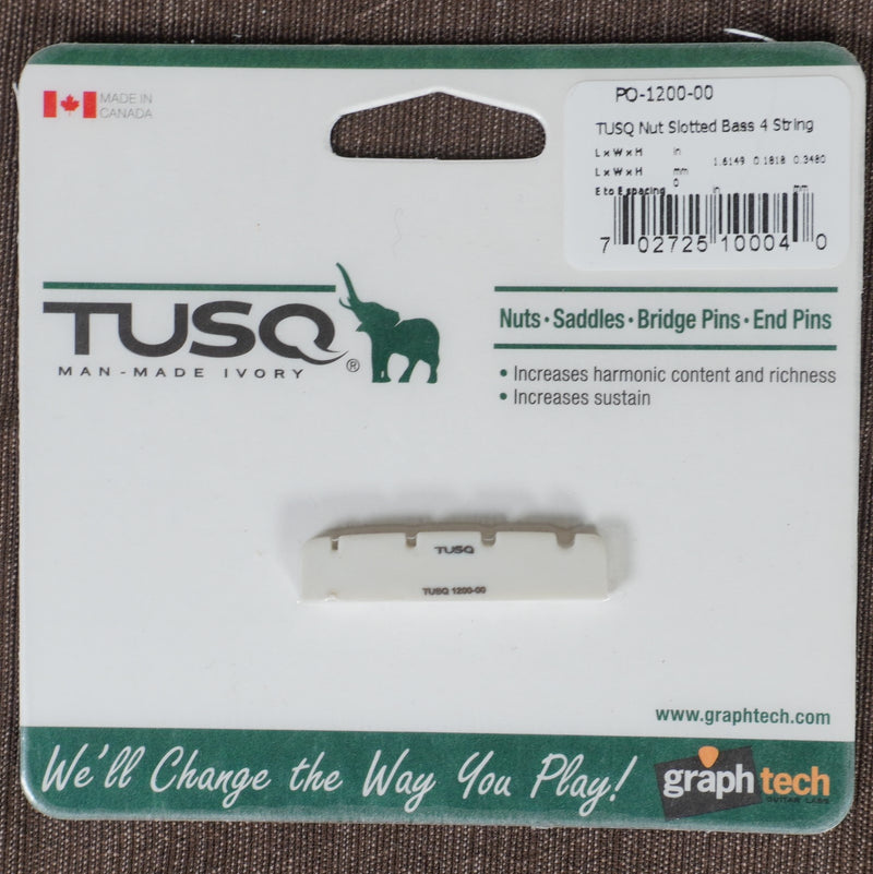 Graph Tech Tusq Slotted Bass 4 String Nut