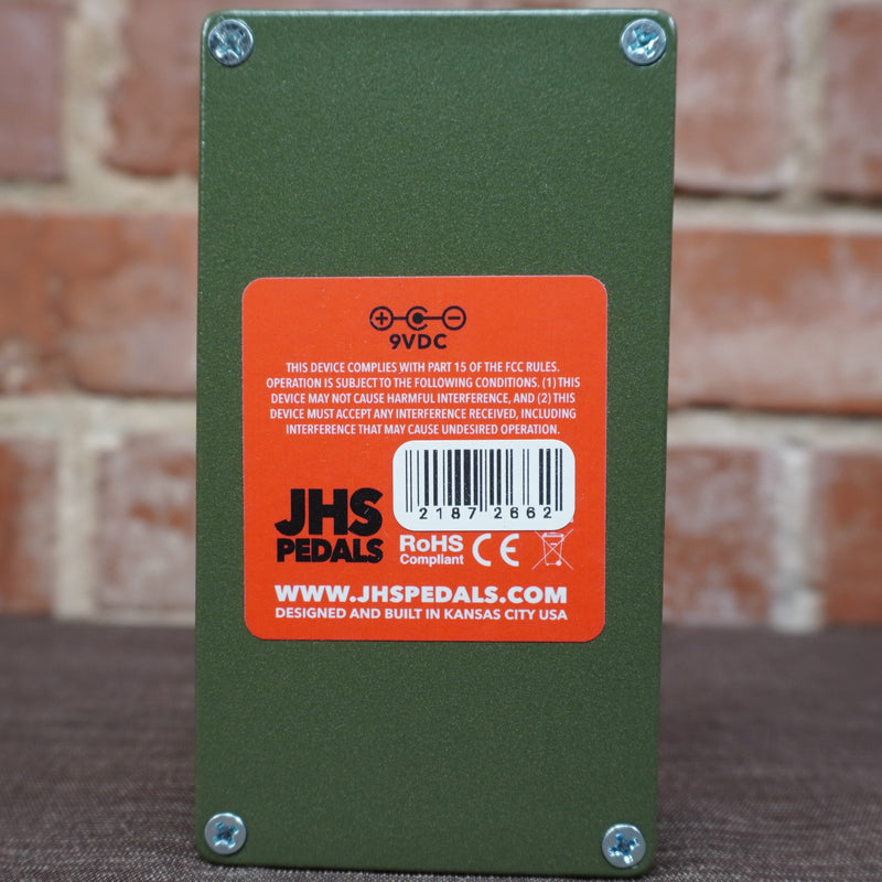 JHS Muffuletta Distortion/Fuzz Guitar Pedal Army Green