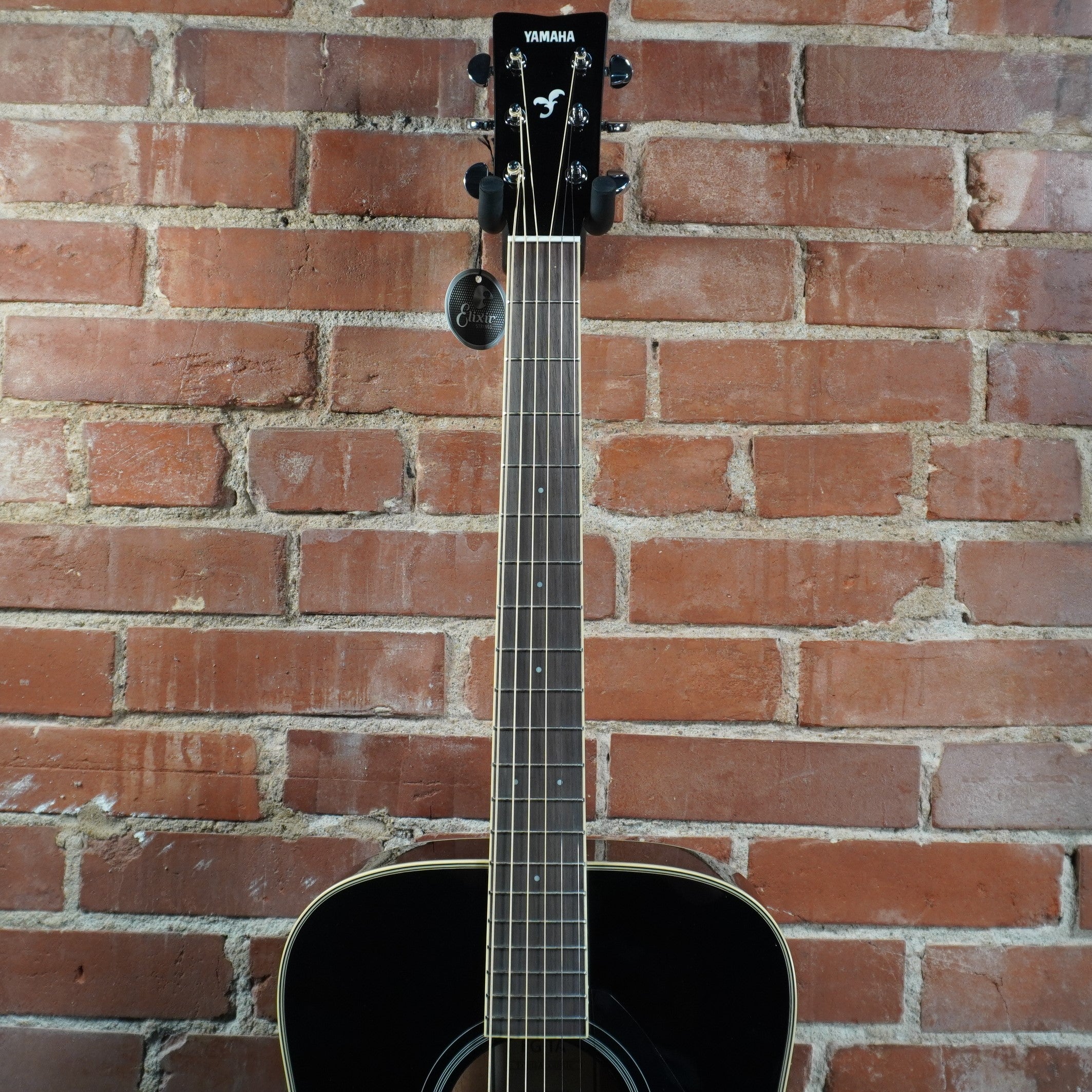 Yamaha FG-TA TransAcoustic Dreadnought Acoustic Electric Gloss Black