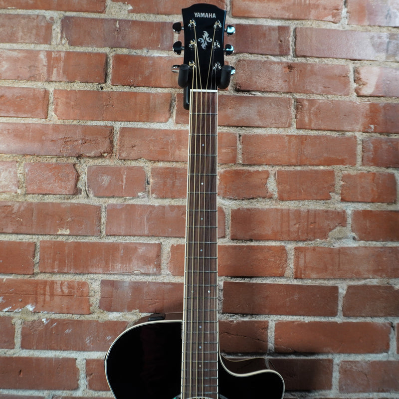 Yamaha APX600 Thin Body Acoustic Electric Gloss Black (JAMS Certified)