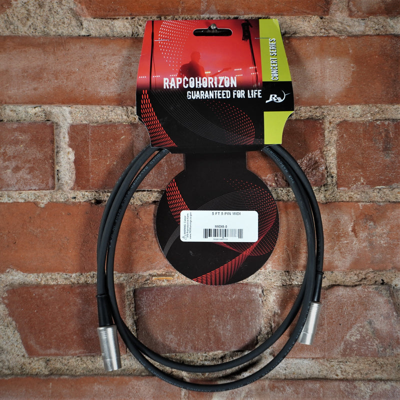 Rapco Concert Series Midi Cable 5ft