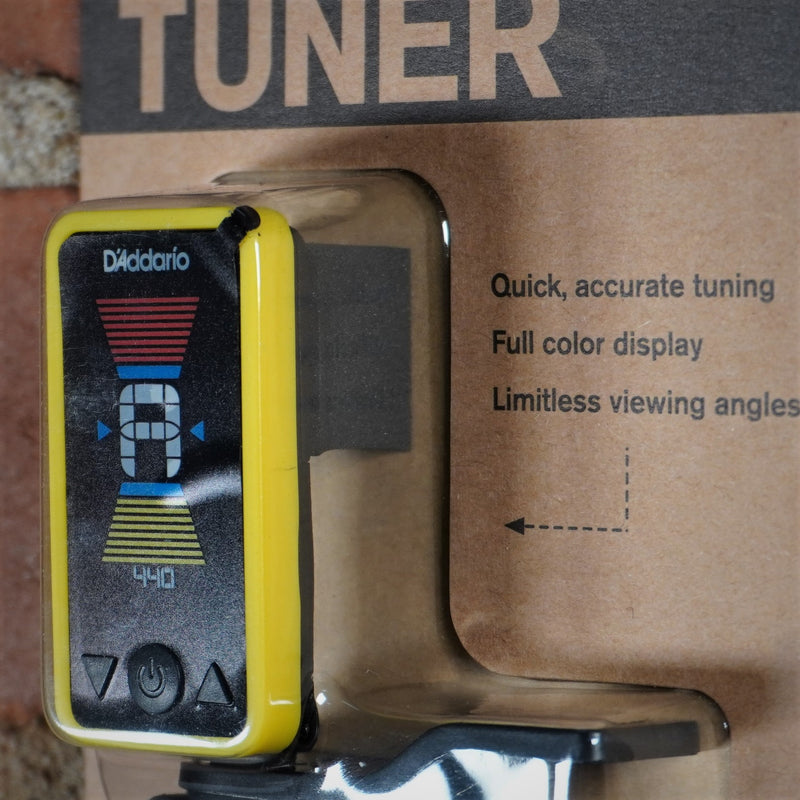 D'addario Eclipse Headstock Tuner Yellow
