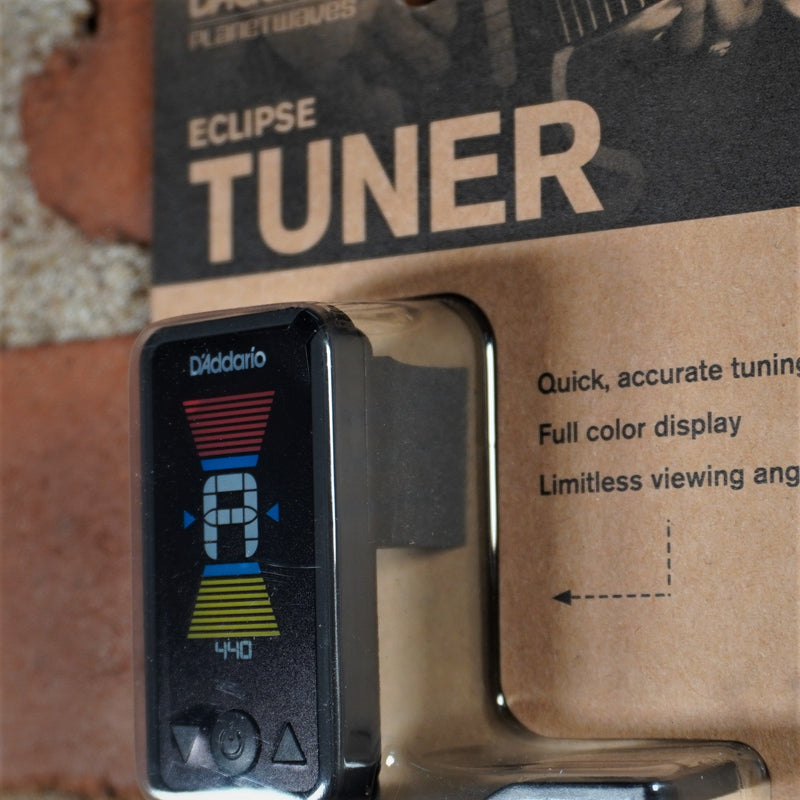 D'addario Eclipse Headstock Tuner Black