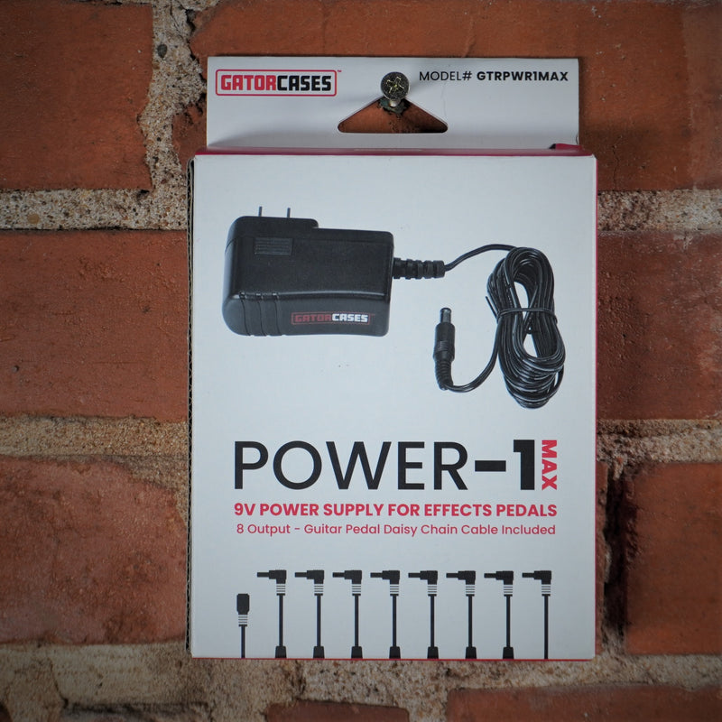 Gator Power-1 Max 8 Output 9V Power Supply