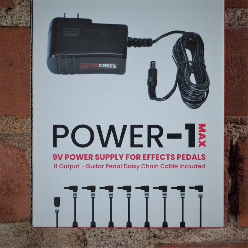Gator Power-1 Max 8 Output 9V Power Supply
