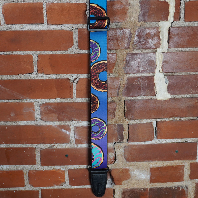 Levy's Guitar Strap Print Series Donuts