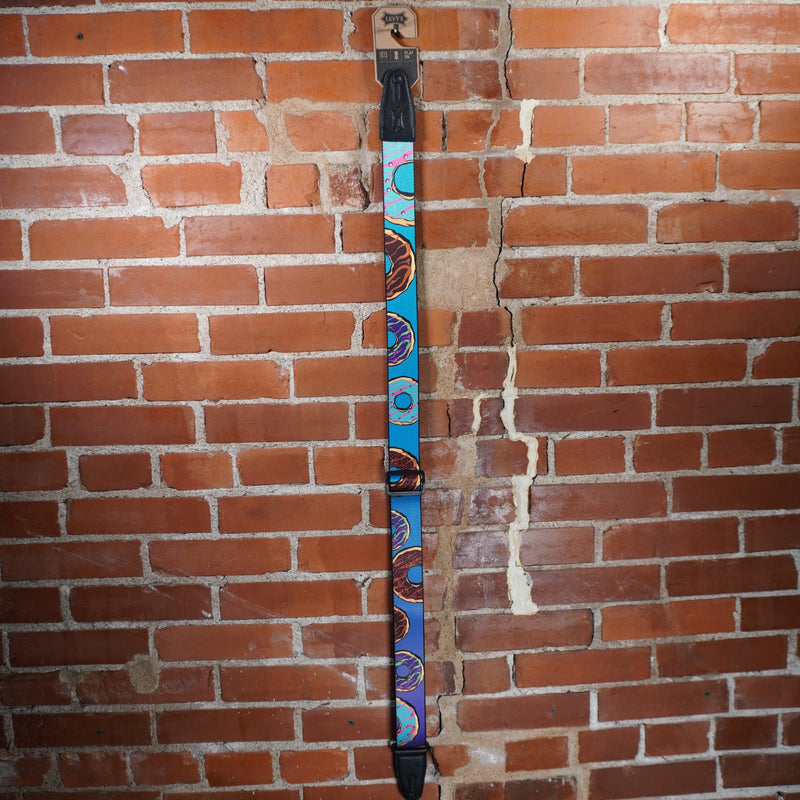 Levy's Guitar Strap Print Series Donuts