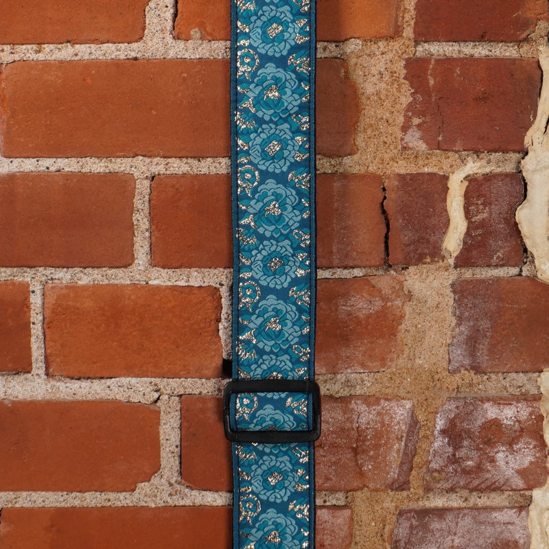 Levy's Strap Asian Jacquard Weave Guitar Strap Blue