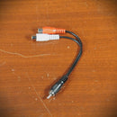 RCA Cable 1 Male to 2 Female 6in