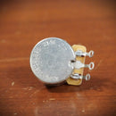 CTS Guitar Pot 250k 1/4" Shaft Length (For Strats/Pickguards)