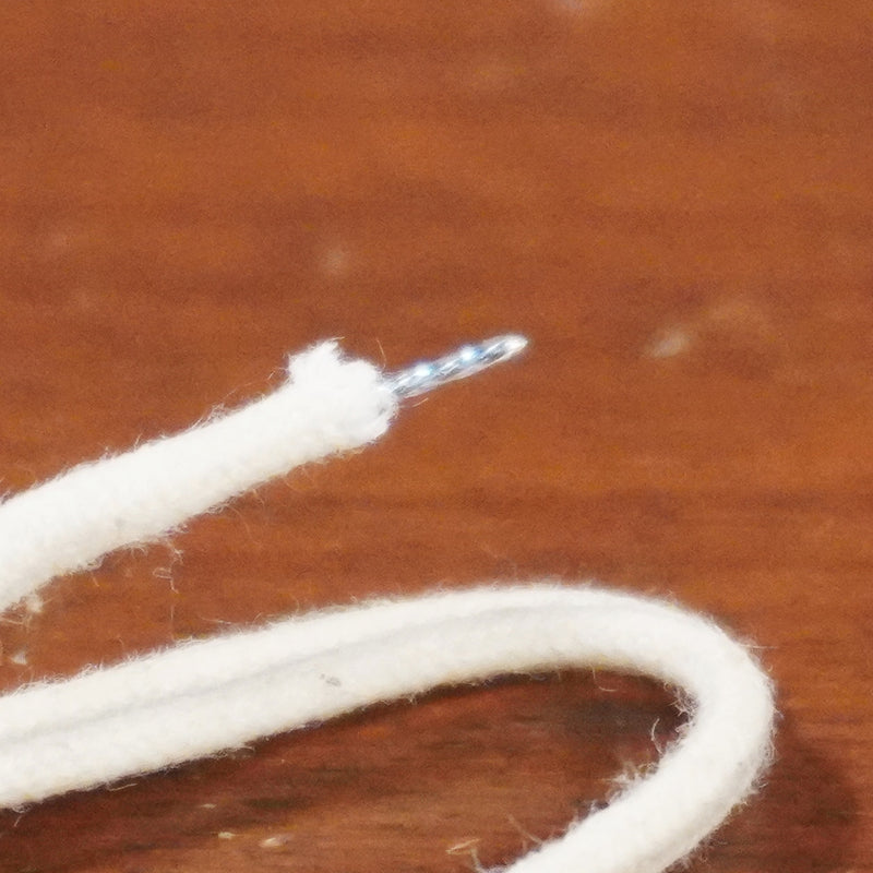 Clothe Wire 22 AWG for Guitar Install Pre-Tinned White 1ft