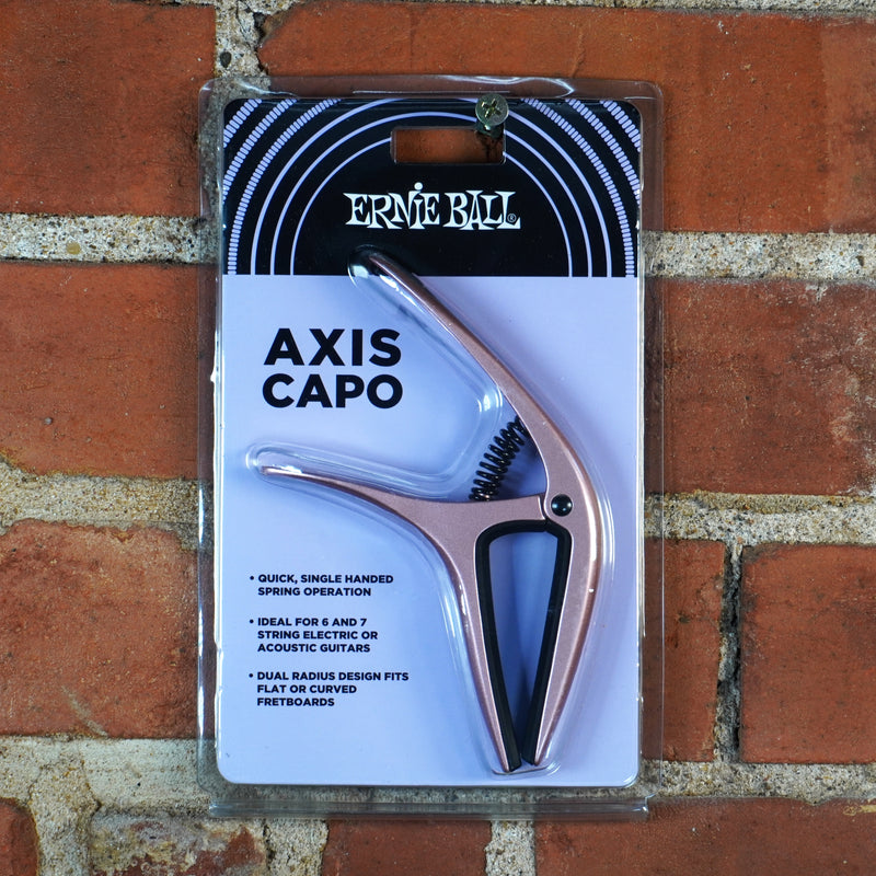 Ernie Ball Axis Capo Rose Gold Satin