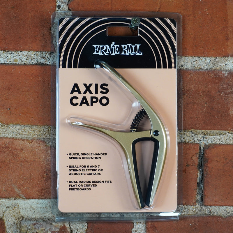 Ernie Ball Axis Capo Gold Satin