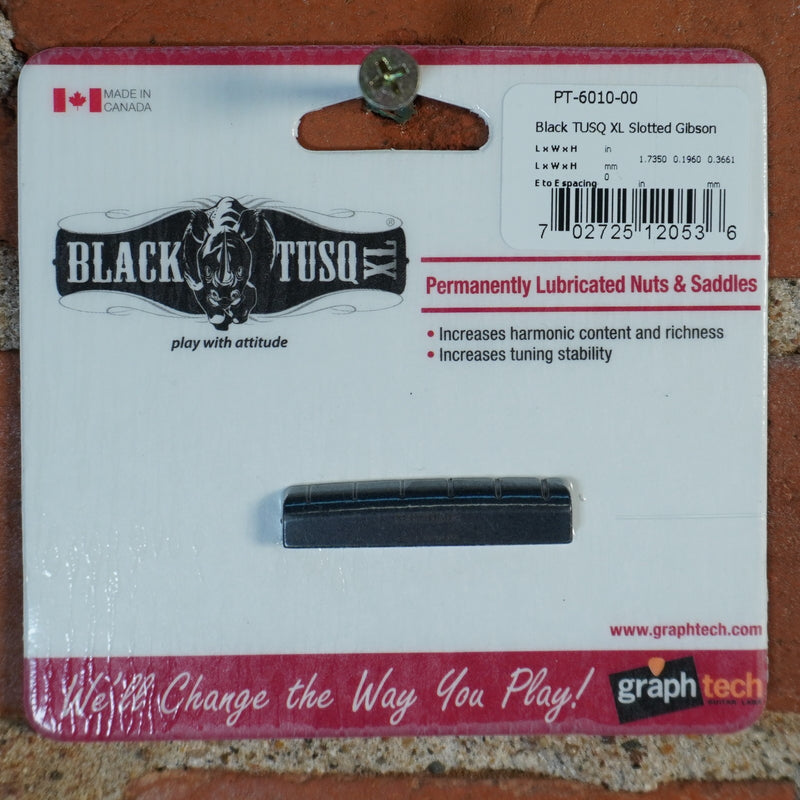 Graph Tech Black Tusq XL Guitar Nut Slotted Pre 2014 Gibson