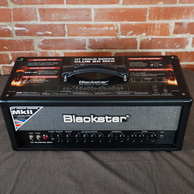 Blackstar CLUB50 MKII 50 Watt Tube Head Amp