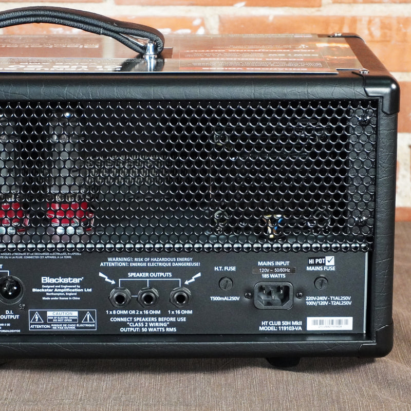 Blackstar CLUB50 MKII 50 Watt Tube Head Amp