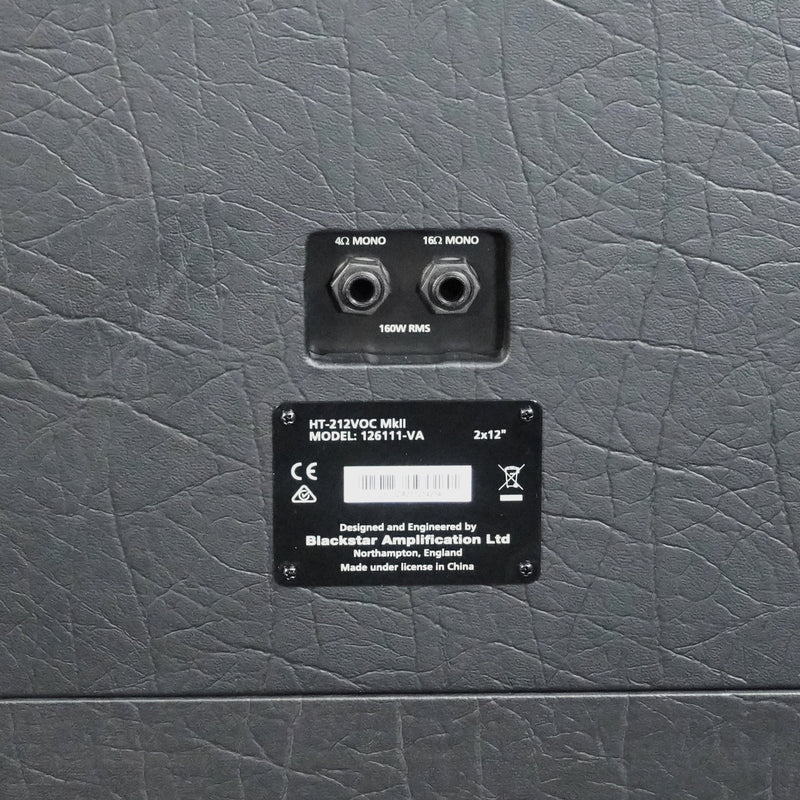 Blackstar HT212VOC MKII 2 x 12" Vertical Cab 160 watts