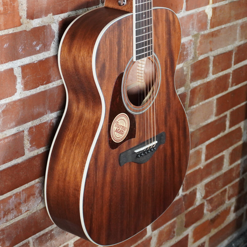 Ibanez Artwood Series Grand Concert Left Hand Acoustic Open Pore Natural Used