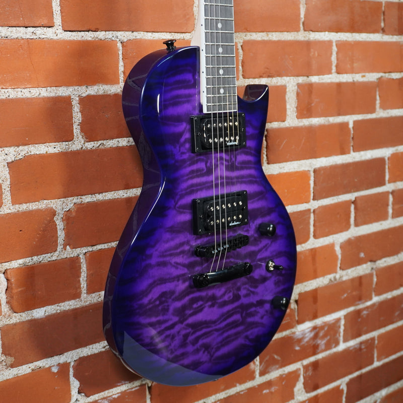 Jackson JS Series Monarkh Solid Body Electric Guitar Transparent Purple Burst