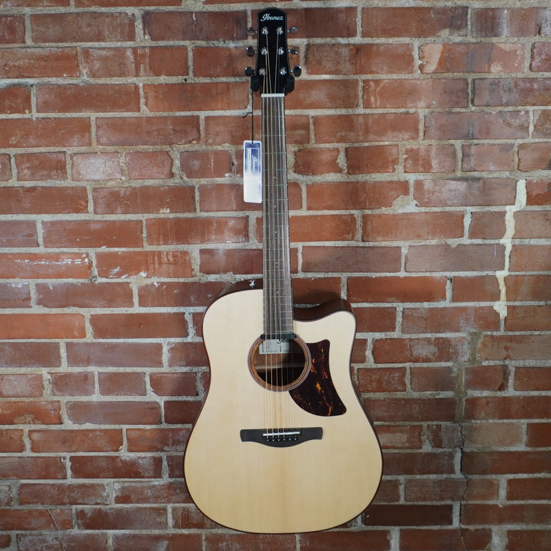 Ibanez Advanced Acoustic Electric Grand Dreadnought Cutaway Natural