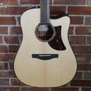 Ibanez Advanced Acoustic Electric Grand Dreadnought Cutaway Natural Used