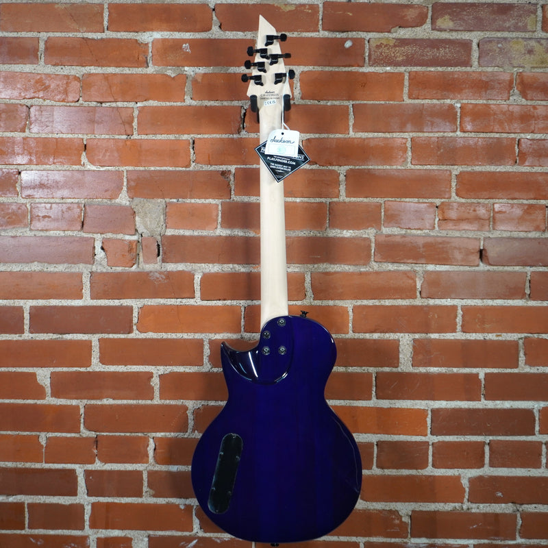 Jackson JS Series Monarkh Solid Body Electric Guitar Transparent Purple Burst