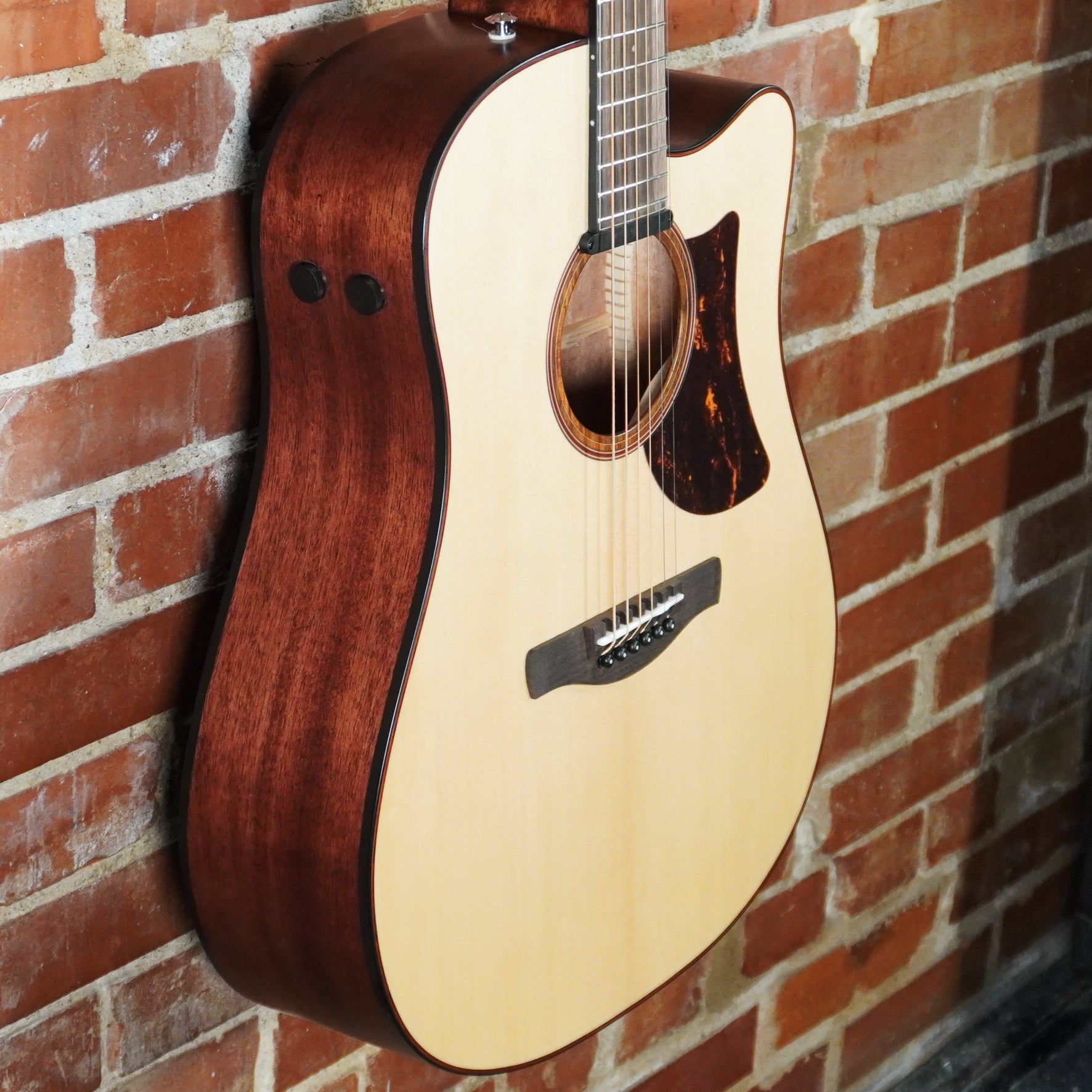 Ibanez Advanced Acoustic Electric Grand Dreadnought Cutaway Natural Used