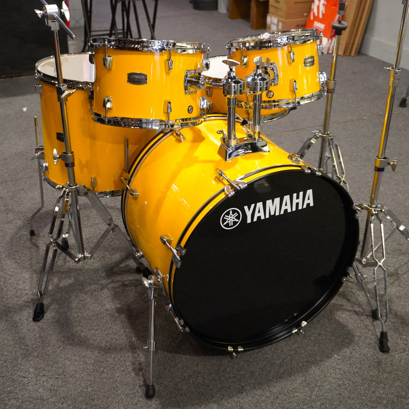 Yamaha Rydeen 5pc Drum Kit w/Hardware Pack Mellow Yellow