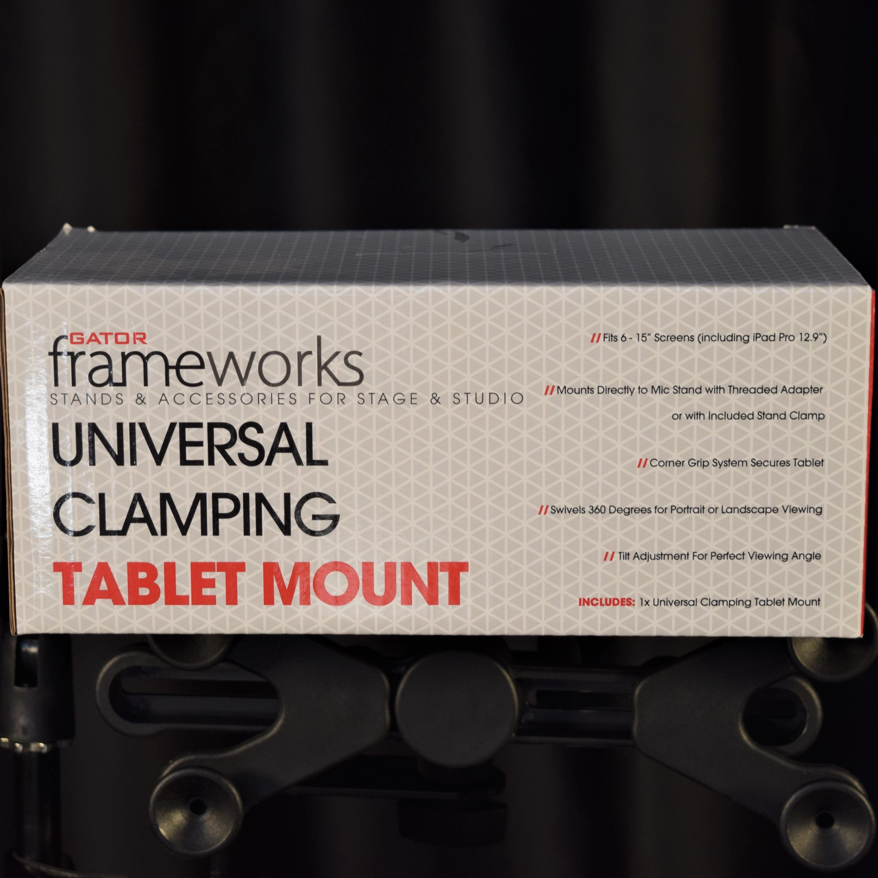 Gator Frameworks Universal Tablet Clamping Mount with 2-Point System