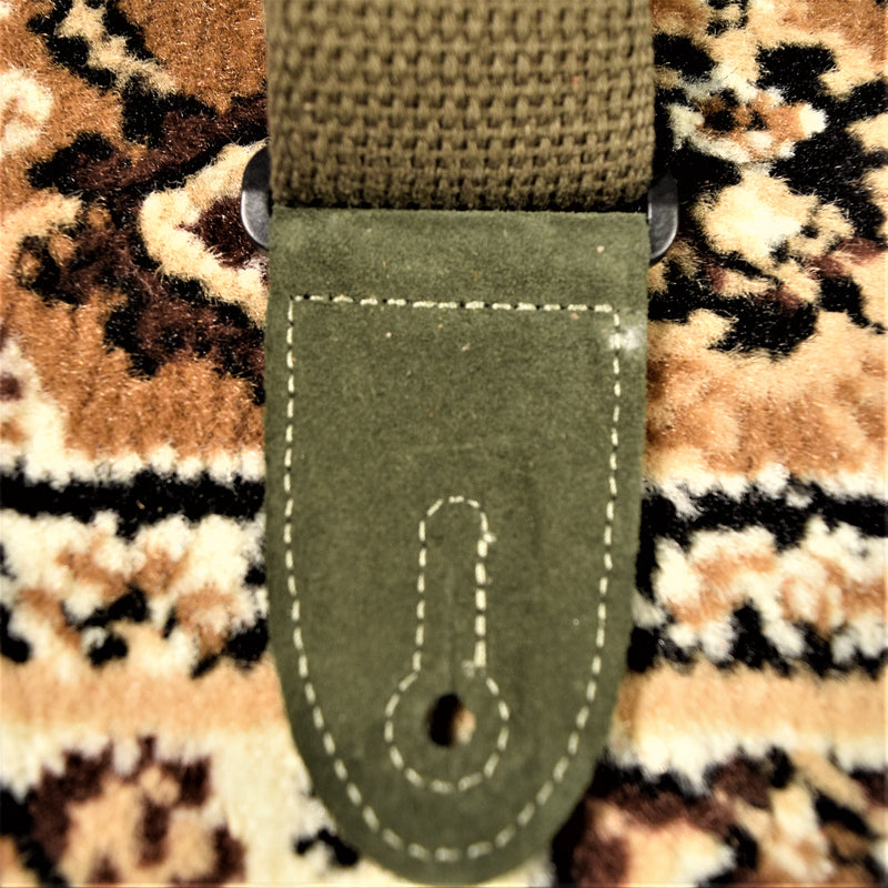 Levy's Strap Cotton Guitar Strap Green
