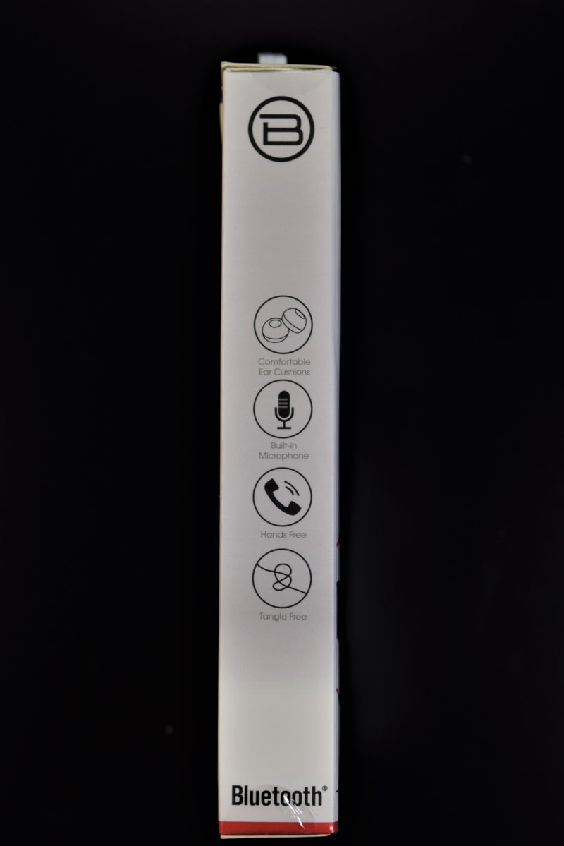 Biconic Wireless Stereo Earbuds Red