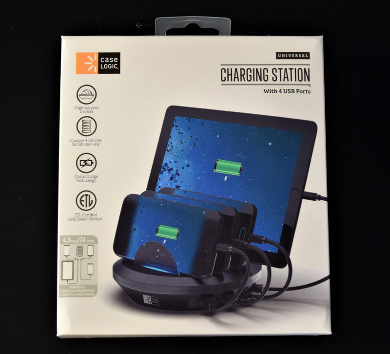 Case Logic Charging Station w/4 USB Ports