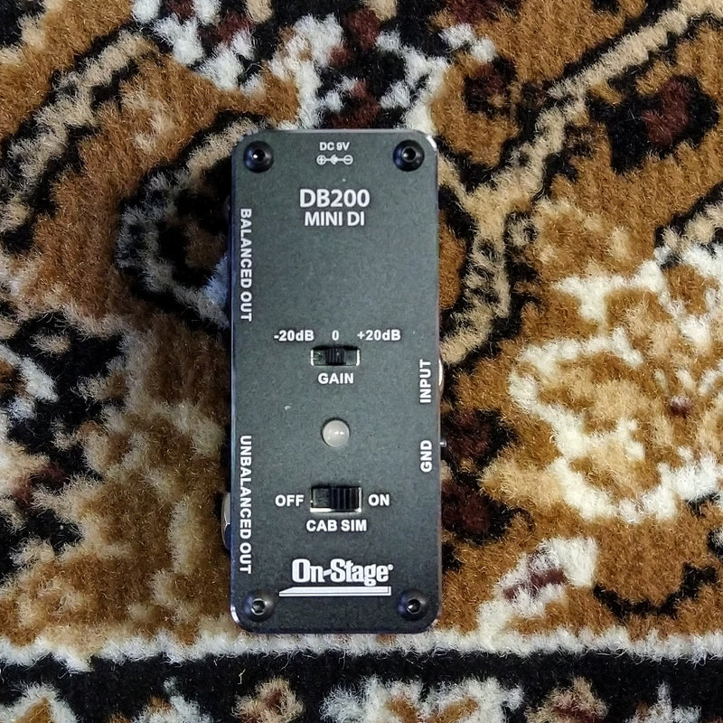 On-Stage Stand Mini Direct Box
