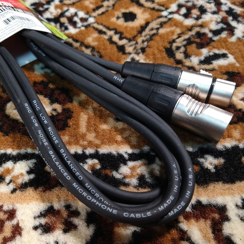 Rapco Players Mic Cable Rean 10ft