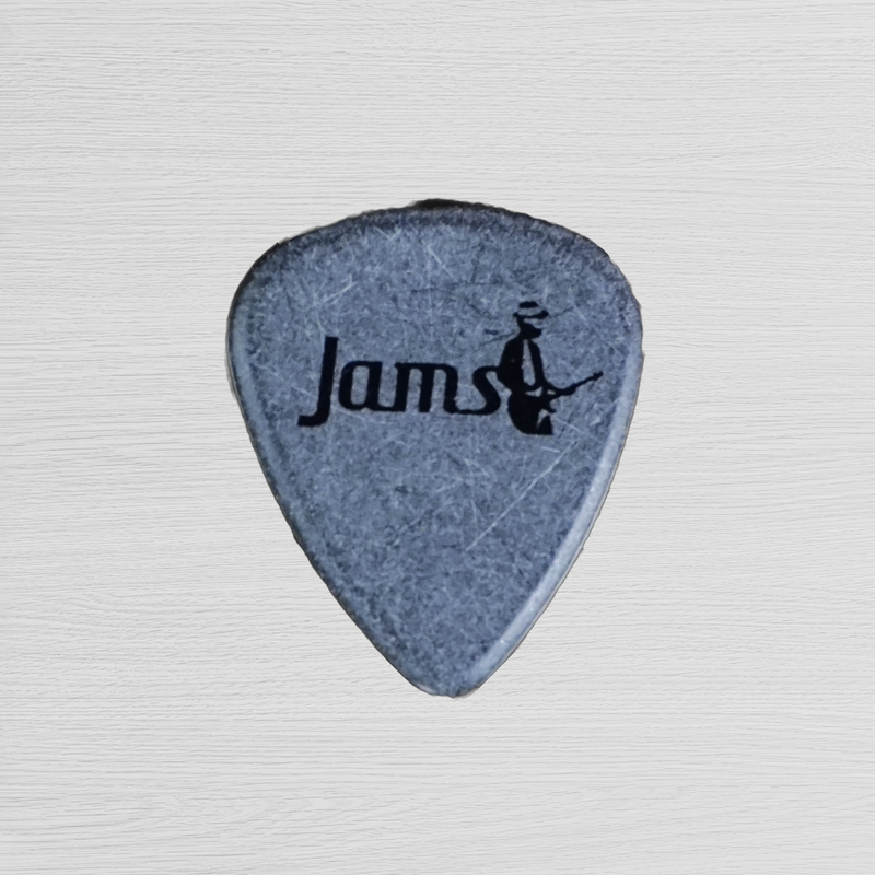 Dunlop Gator Grip Standard Guitar Pick JAMS Logo 2.00 Black Metallic