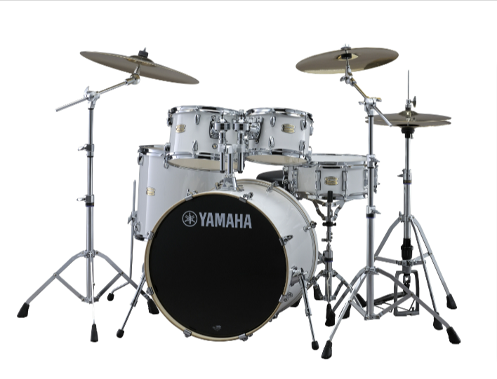 Yamaha Stage Custom Birch 5pc Shell Pack Pure White (JAMS Certified)