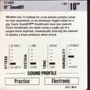 Evans Soundoff Mesh Head 10"