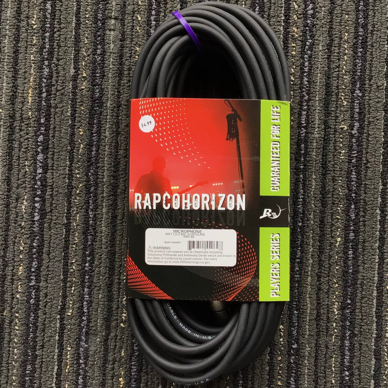 Rapco Players Mic Cable Rean 50ft