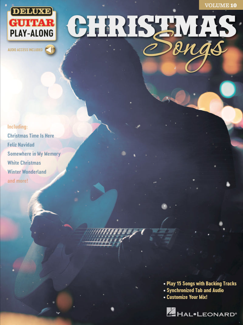 Hal Leonard Deluxe Guitar Play-Along Christmas Songs