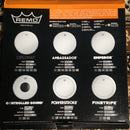 Remo 13" Hazy Ambassador Snare Side