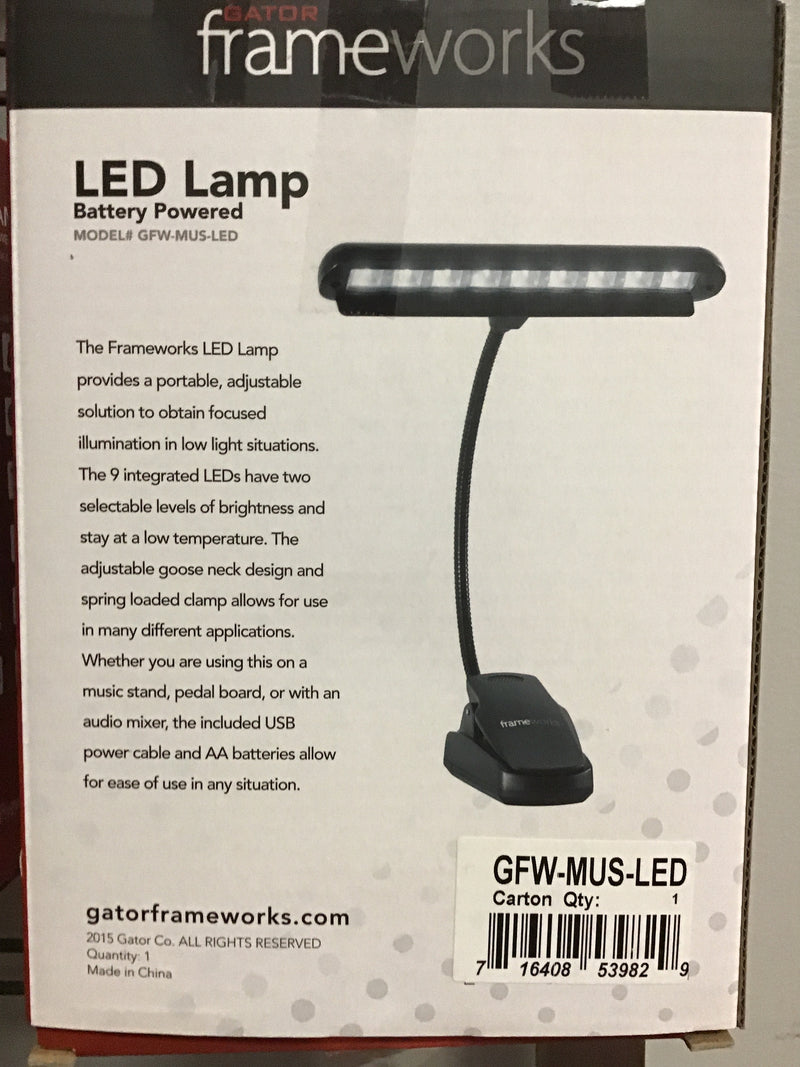 Gator LED Lamp Clip