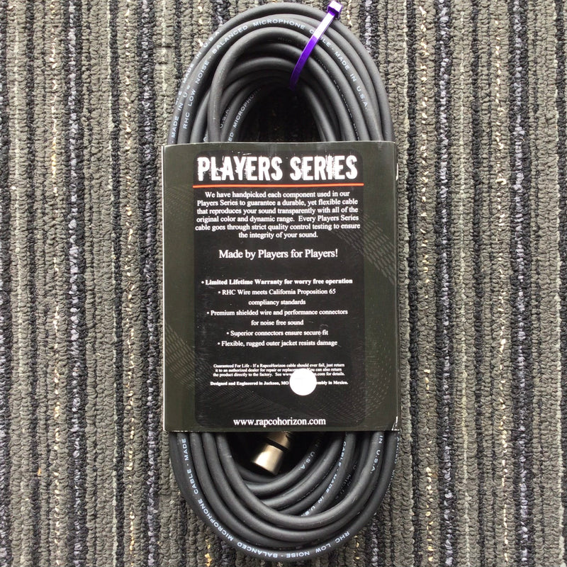 Rapco Players Mic Cable Rean 50ft