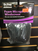 On Stage Foam Microphone Wind Screen